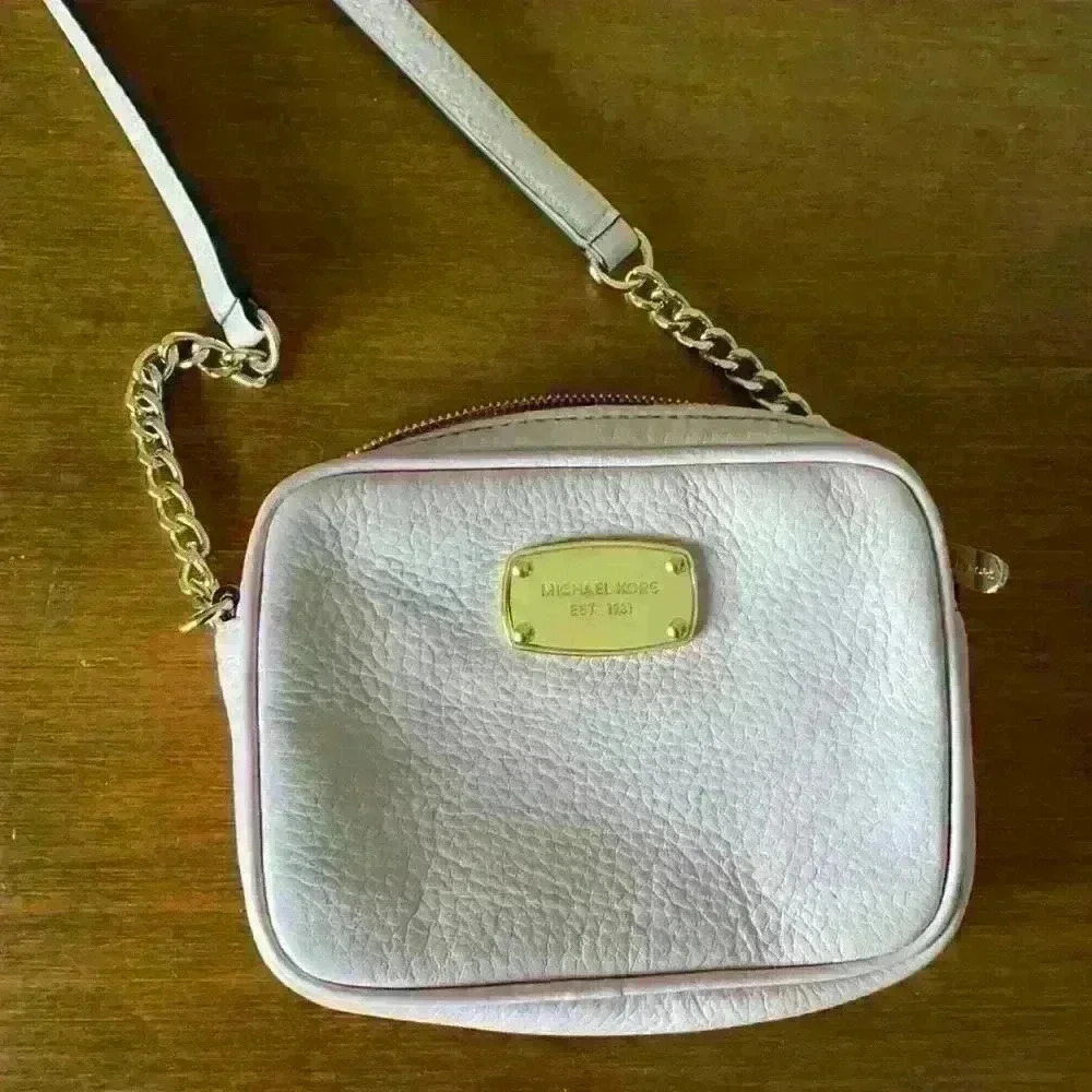 Michael Kors light pink satchel